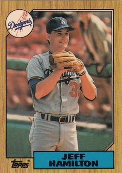 1987 Topps - Collector's Edition (Tiffany) #266 Jeff Hamilton Front