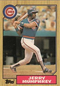 1987 Topps - Collector's Edition (Tiffany) #372 Jerry Mumphrey Front