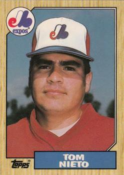 1987 Topps - Collector's Edition (Tiffany) #416 Tom Nieto Front