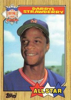1987 Topps - Collector's Edition (Tiffany) #601 Darryl Strawberry Front