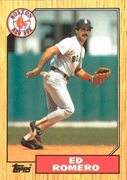 1987 Topps - Collector's Edition (Tiffany) #675 Ed Romero Front