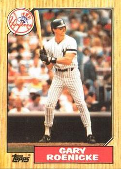 1987 Topps - Collector's Edition (Tiffany) #683 Gary Roenicke Front