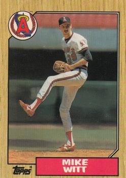 1987 Topps - Collector's Edition (Tiffany) #760 Mike Witt Front