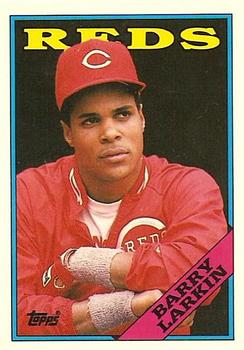 1988 Topps - Collector's Edition (Tiffany) #102 Barry Larkin Front