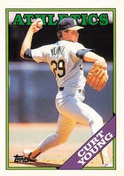 1988 Topps - Collector's Edition (Tiffany) #103 Curt Young Front