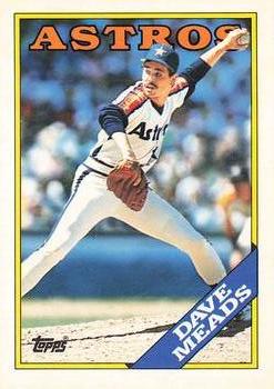 1988 Topps - Collector's Edition (Tiffany) #199 Dave Meads Front
