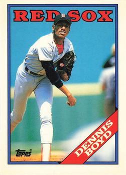 1988 Topps - Collector's Edition (Tiffany) #704 Dennis Boyd Front