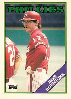 1988 Topps - Collector's Edition (Tiffany) #783 Ron Roenicke Front