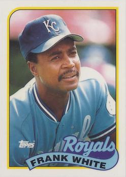 1989 Topps - Collector's Edition (Tiffany) #25 Frank White Front