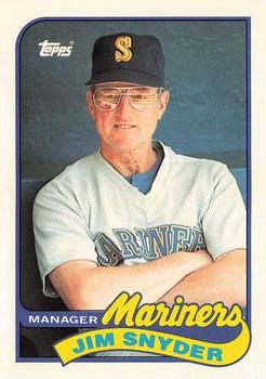 1989 Topps - Collector's Edition (Tiffany) #44 Jim Snyder Front