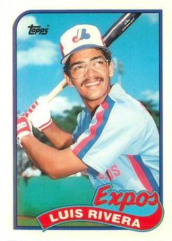 1989 Topps - Collector's Edition (Tiffany) #431 Luis Rivera Front