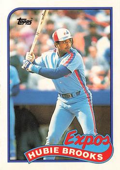 1989 Topps - Collector's Edition (Tiffany) #485 Hubie Brooks Front