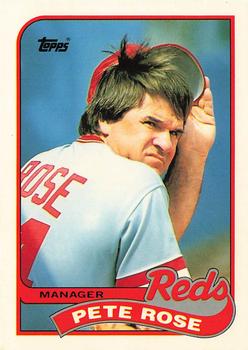 1989 Topps - Collector's Edition (Tiffany) #505 Pete Rose Front