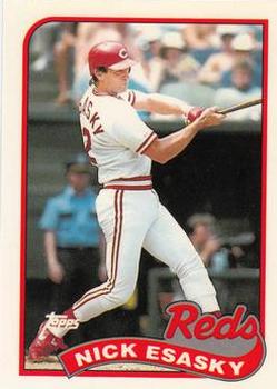 1989 Topps - Collector's Edition (Tiffany) #554 Nick Esasky Front