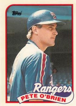 1989 Topps - Collector's Edition (Tiffany) #629 Pete O'Brien Front