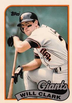 1989 Topps - Collector's Edition (Tiffany) #660 Will Clark Front