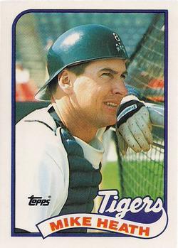 1989 Topps - Collector's Edition (Tiffany) #743 Mike Heath Front