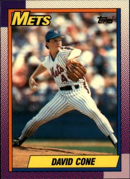 1990 Topps - Collector's Edition (Tiffany) #30 David Cone Front