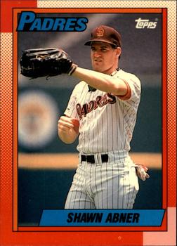 1990 Topps - Collector's Edition (Tiffany) #122 Shawn Abner Front