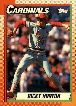 1990 Topps - Collector's Edition (Tiffany) #133 Ricky Horton Front
