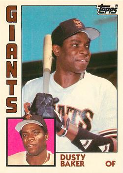 1984 Topps Traded - Limited Edition (Tiffany) #5T Dusty Baker Front
