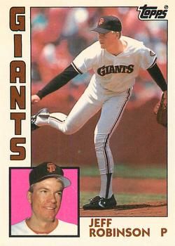 1984 Topps Traded - Limited Edition (Tiffany) #101T Jeff Robinson Front