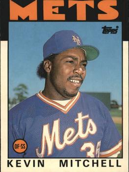 1986 Topps Traded - Limited Edition (Tiffany) #74T Kevin Mitchell Front