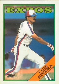 1988 Topps Traded - Limited Edition (Tiffany) #94T Luis Rivera Front