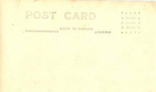 1924 Quebec Bulldogs Postcards #NNO Monk Sherlock Back