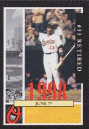 2002 Baltimore Orioles Greatest Moments of Oriole Park at Camden Yards #39 Eddie Murray Front