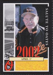 2002 Baltimore Orioles Greatest Moments of Oriole Park at Camden Yards #48 Johnny Oates Front