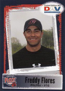 2011 DAV Minor / Independent / Summer Leagues #865 Freddy Flores Front