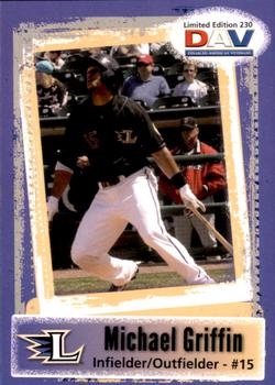 2011 DAV Minor / Independent / Summer Leagues #230 Michael Griffin Front
