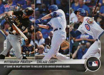 2021 Topps Now #763 Pittsburgh Pirates / Chicago Cubs Front