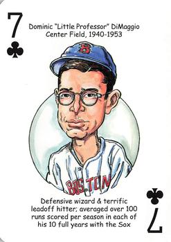 2009 Hero Decks Boston Red Sox Baseball Heroes Playing Cards #7♣ Dominic 