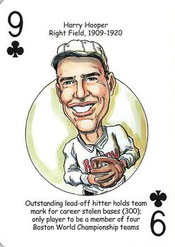 2009 Hero Decks Boston Red Sox Baseball Heroes Playing Cards #9♣ Harry Hooper Front