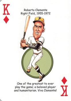 2020 Hero Decks Pittsburgh Pirates Baseball Heroes Playing Cards #K♦ Roberto Clemente Front