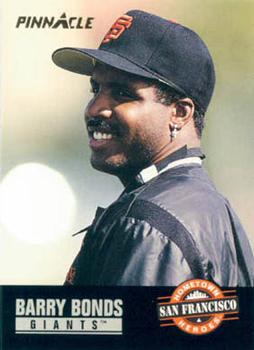 1993 Pinnacle #484 Barry Bonds Front