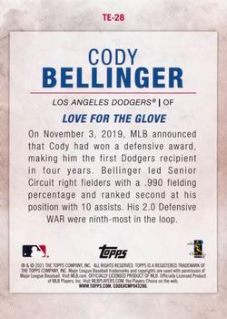 2021 Topps - Cody Bellinger Highlights #TE-28 Cody Bellinger Back