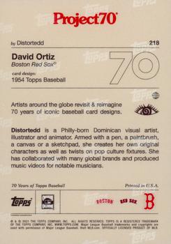 2021-22 Topps Project70 #218 David Ortiz Back