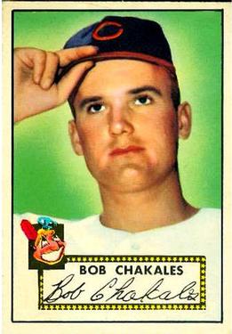 1952 Topps #120 Bob Chakales Front