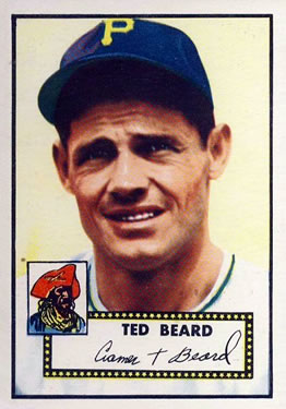 1952 Topps #150 Ted Beard Front