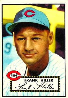 1952 Topps #156 Frank Hiller Front