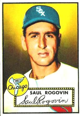 1952 Topps #159 Saul Rogovin Front