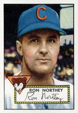 1952 Topps #204 Ron Northey Front