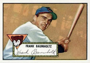 1952 Topps #225 Frank Baumholtz Front