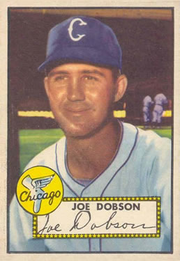 1952 Topps #254 Joe Dobson Front