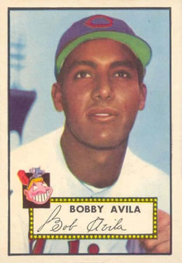 1952 Topps #257 Bobby Avila Front