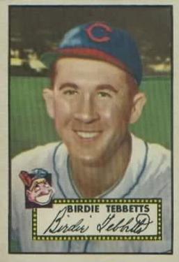 1952 Topps #282 Birdie Tebbetts Front