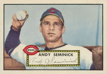 1952 Topps #297 Andy Seminick Front